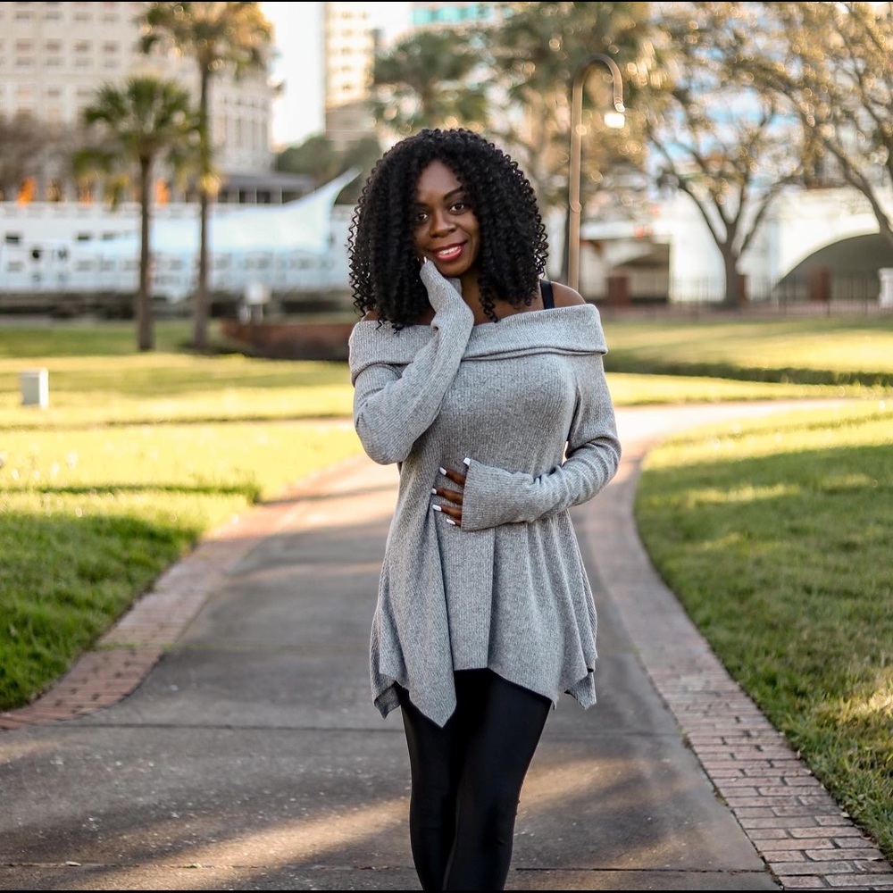 Off The Shoulder Sweater